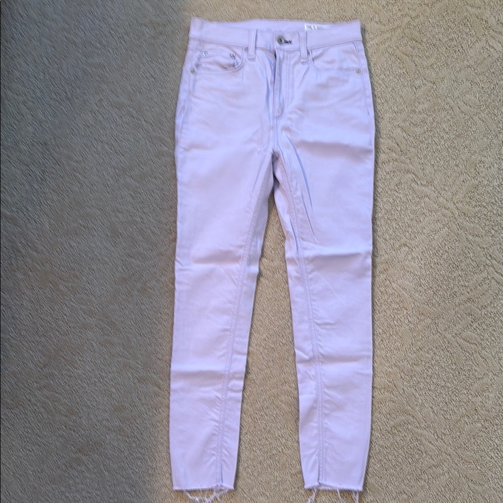 Rag & Bone Lilac Skinny Jeans